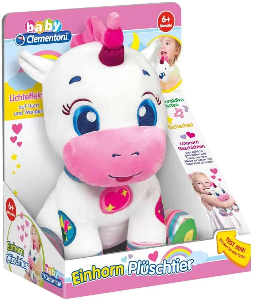 Clementoni 59101-Plüscheinhorn für 19,95 € inkl. Versand statt 28,63 €