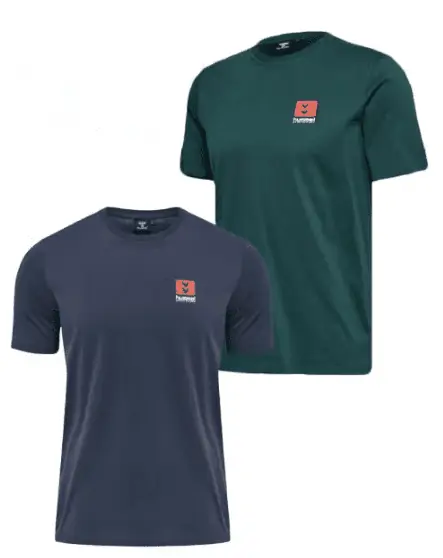 hummel hmlLGC Graham T-Shirt 2er Pack (Gr. S bis XXL) für 19,10 € inkl. Versand