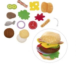 Roba Zubehoerset Bbq 14 Teiliges Stoffzubehoer Passend Zum Roba Barbecue Grill Fuer Kinder Rollenspie