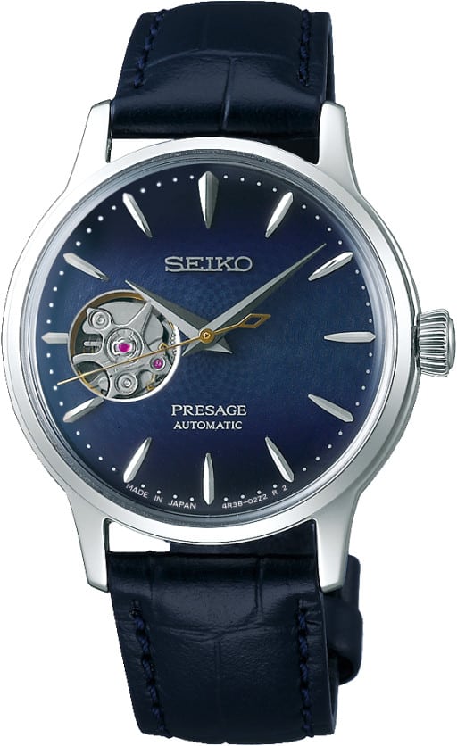 Seiko Presage Mechanik Automatic Blue Moon Open Heart Ssa785J1