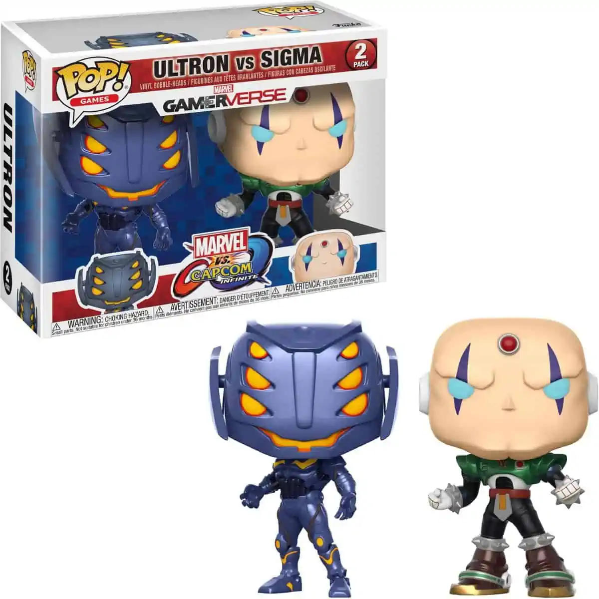 Funko Pop 22779 Capcom Marvel Ultron VS Sigma Pop Vinyl Figur für 14,90 € inkl. Versand statt 24,19 €