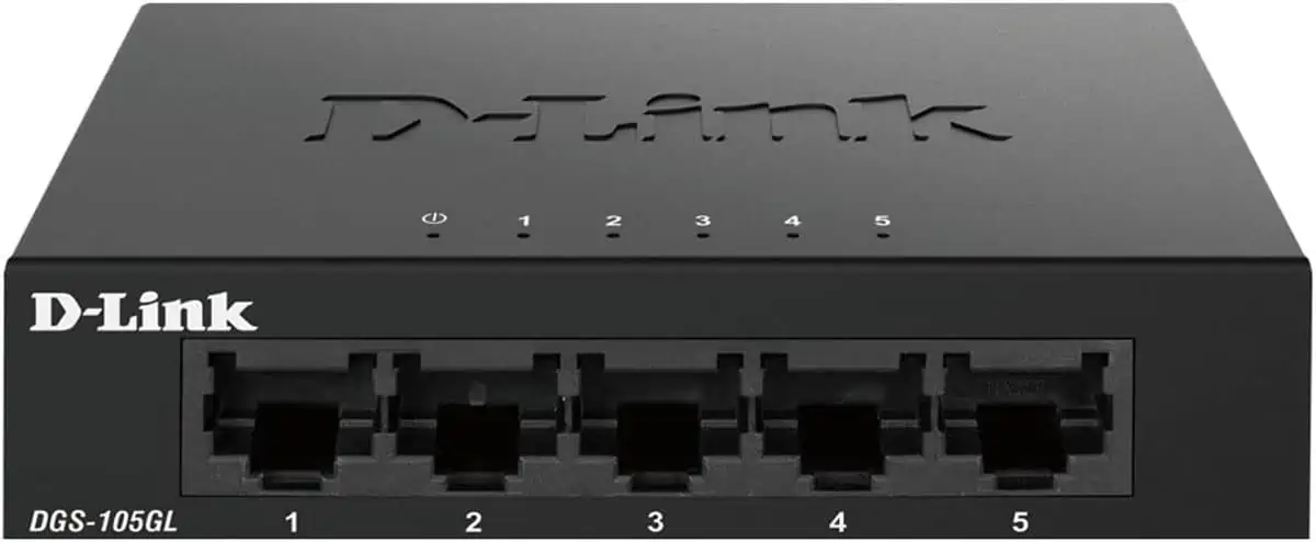 D-Link DGS-105GL 5-Port Unmanaged Gigabit Netzwerk Switch für 9,90 € [Prime] statt 15,90 €