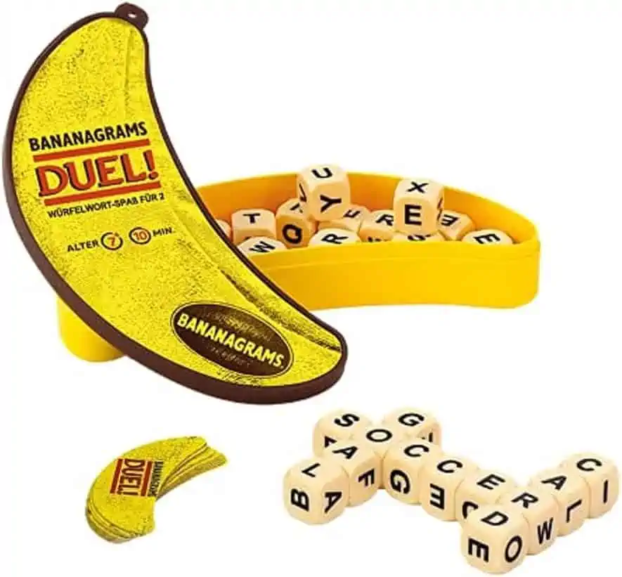 Bananagrams Duel – Wortspiel für 5,78 € inkl. Prime-Versand (statt 14,64 €)