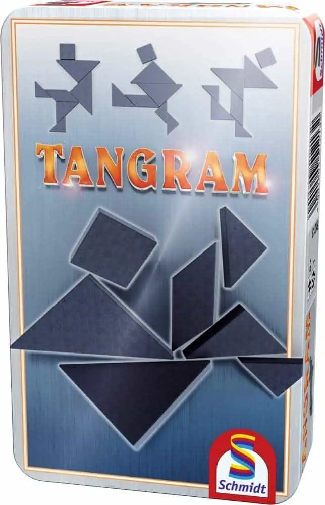 Schmidt Spiele – Tangram in der Metalldose für 4,99 € [Prime] statt 9,49 €