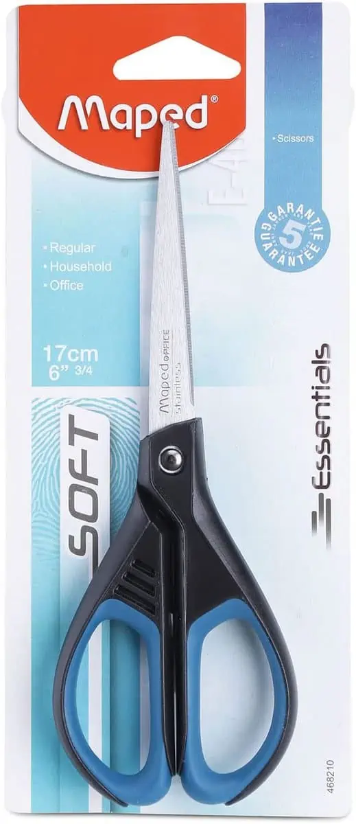 Maped M468210 – Schere Essentials Soft (17 cm) für 1,79 € [Prime] statt 7,64 €