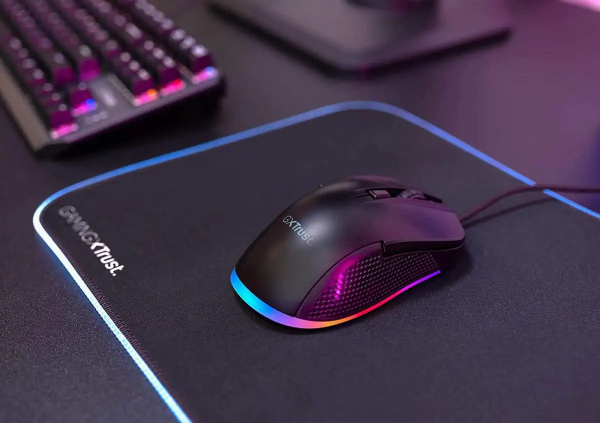 Trust Gaming GXT 922 Ybar Maus mit RGB-Beleuchtung für 11,00 € [Prime,Saturn,MM] statt 14,99 €