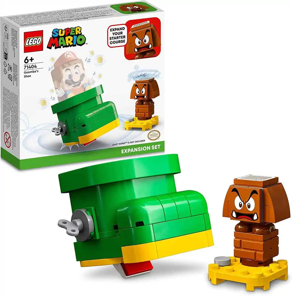 LEGO 71404 Super Mario Gumbas Schuh (Erweiterungsset) für 5,25 € inkl. Prime-Versand (statt 9,98 €)