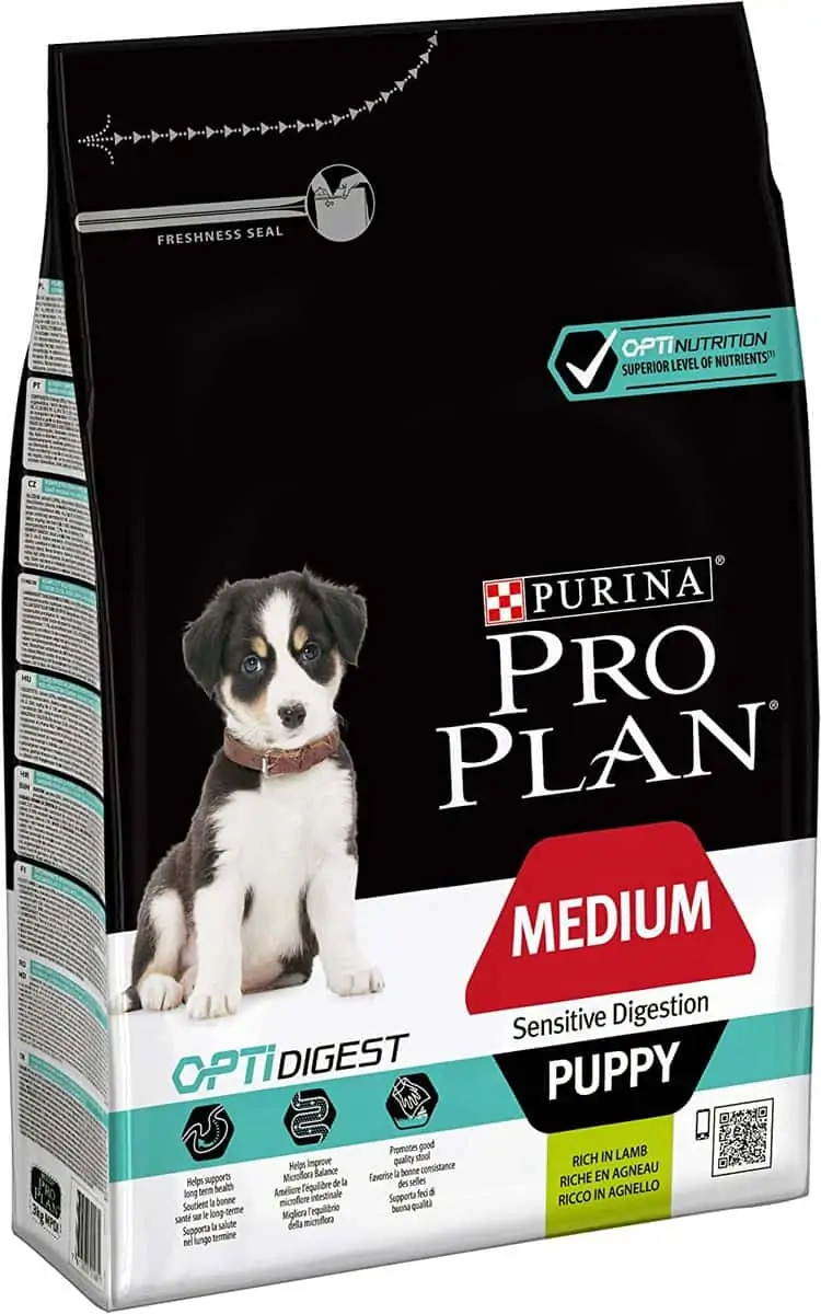 PURINA PRO PLAN Medium Puppy Welpenfutter trocken mit OPTIDIGEST, reich an Lamm, 1er Pack (1 x 3kg) – ab 7,05 € [Prime/ Spar-Abo nur 6,35 €] statt 23,44 €