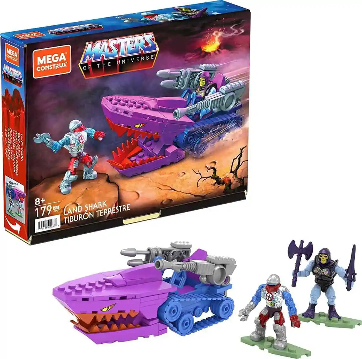 Mega Construx Masters of the Universe Origins Land Shark HDK07 Klemmbausteine (179 Teile) für 14,77 € [Prime] statt 19,85 €