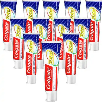 Colgate Zahnpasta Total Plus Gesundes Weiß 12 x 75ml ab 18,90 € Prime statt 24,00 €