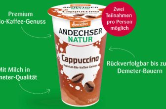 Andechser Cappuccino 2fuer2 Cashback kaufDA
