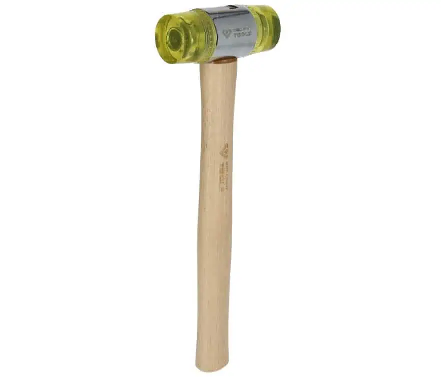 BRILLIANT TOOLS BT071930 Kunststoff-Schonhammer Ø 40 mm für 7,76 € [Prime/ nur noch 9 Stück] statt 11,76 €