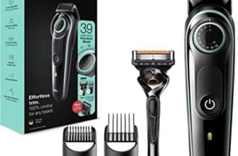 Braun Barttrimmer 3 Trimmer Haarschneider Herren Haarschneidemaschine fuer Gesichts