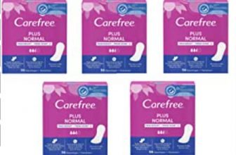 Carefree Plus normale Slipeinlagen mit frischem Duft extra saugstarke Slipeinlagen fuer zusaetzlichen