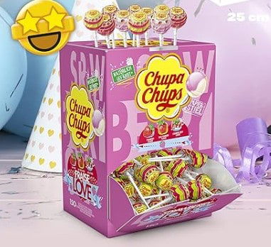 Chupa Chups Lollis Strawberry Lover