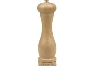 Cole Mason Capstan Salzmuehle 20 cm aus Buchenholz