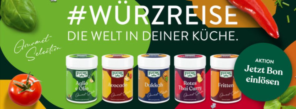 Fuchs Gourmet Selection Gewuerze gratis testen e1661795140868