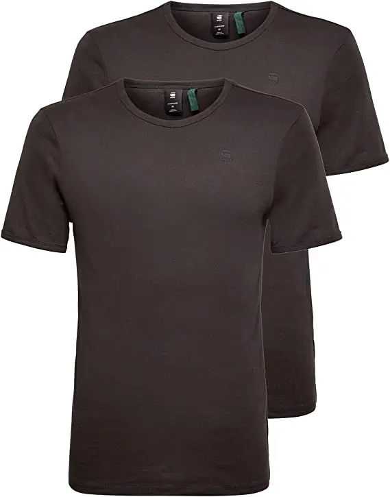 G-STAR RAW Herren Basic Slim T-Shirt 2er Pack (Gr. XXS bis XXL) für 16,95 € inkl. Prime-Versand (statt 26,98 €)