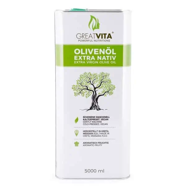 GreatVita fruchtiges Olivenöl im Kanister (5 L) ab 30,37 € inkl. Versand