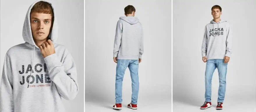 Jack & Jones Logoprint Hoodie (Gr. XS bis XXL) für 9,58 € inkl. Versand statt 23,90 €