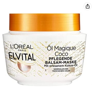 L Oreal Paris Elvital Oel Magique Coco Intensivmaske 300 ml Amazon de Beauty