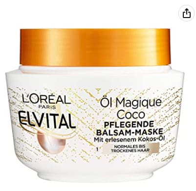 L Oreal Paris Elvital Oel Magique Coco Intensivmaske 300 Ml Amazon De Beauty