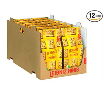 LEIBNIZ Minis Original 12er Pack Butterkeks im Kleinformat 12x 150 g   Amazon.de  Lebensmittel