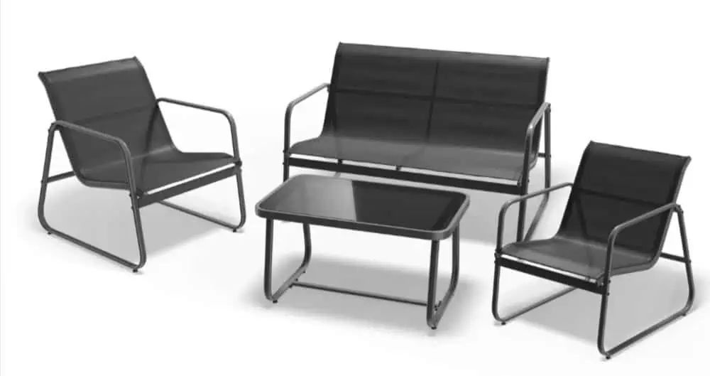 Livarno home Loungeset, 4-teilig für 84,94 € inkl. Versand statt 159,00 €