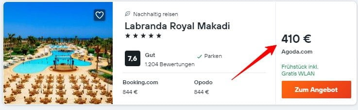 Labranda Royal Makadi 08 12 — 15 12