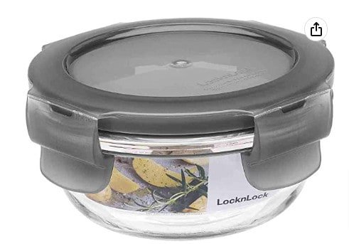 Locknlock Oven Glass Glas Frischhaltedose Mit Deckel 130Ml Rund Kuehlschrank