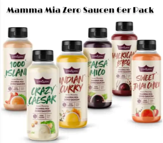 Mamma Mia Zero Saucen 6er Pack für 19,49 € inkl. Versand (statt 30,89 €)