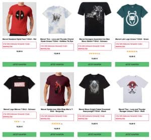 Marvel Angebot Zavvi.de