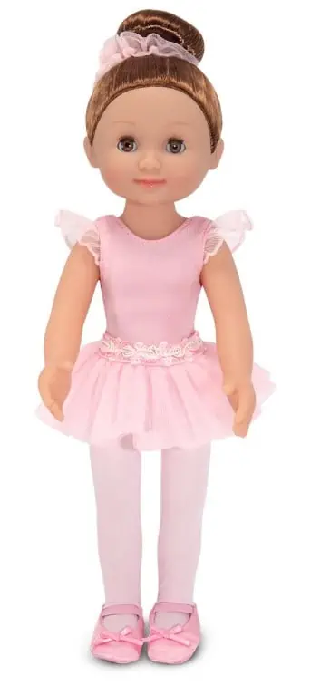 Melissa & Doug 14887 Victoria Ballerina Puppe, 35,56 cm für 12,99 € inkl. Prime-Versand (statt 25,94 €)