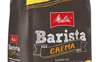 Melitta Ganze Kaffeebohnen ausgewogen und harmonisch Staerke 3 Barista Crema 1100 g   Amazon.de