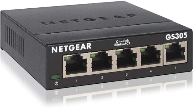 NETGEAR GS305 LAN Switch 5 Port Netzwerk Switch e1661631424826