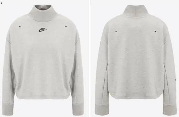 Nike Sportswear Tech Fleece Damen Sweatshirt (Gr. XS + L) für 25,96 € inkl. Versand (statt 79,99 €)