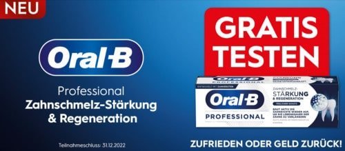 Oral B Professional Zahnschmelzstaerkung Regeneration Gratis Testen E1659342422330