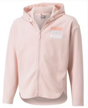 PUMA Kinder Sweatshirt Alpha Full Zip Jacket