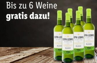 Pakete mit gratis Weinen sichern