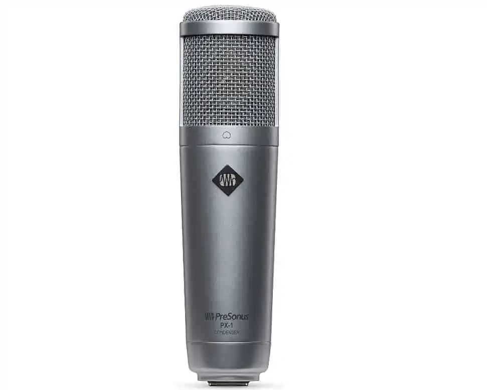PreSonus PX-1 Großmembran-Kondensatormikrofon (Niere, XLR, Phantomspeisung erforderlich, inkl. Halterung & Tragetasche) für 60,47 € inkl. Versand statt 96,67 €