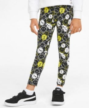 Puma x Smiley World Bedruckte Kinder Leggings