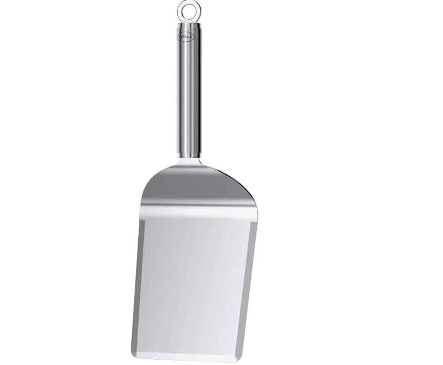 RÖSLE Plancha-Spachtel breit (Grillspachtel mit abgerundeten Ecken aus Edelstahl) für 14,45 € [Prime] statt 19,95 €