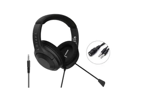 Raptor H300 schwarz Gaming-Headset (Kabel, PlayStation 5, Xbox und PC, 50-mm Treiber) für 29,99 € inkl. Versand statt 39,99 €