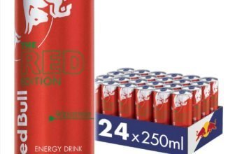 Red Bull Energy Drink Red Edition Getraenke Wassermelone 24 x 250ml EINWEG Amazon de Lebensmittel Getraenke