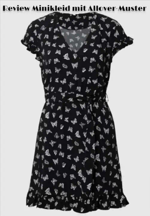 Review Minikleid mit Allover-Muster (3 Farben, Gr. XS bis XL) für je 15,29 € inkl. Versand (statt 34,99 €)