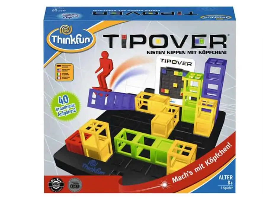 Ravensburger Tipover. Kisten kippen mit Köpfchen für 4,00 € inkl. Versand (statt 18,99 €)