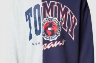 Tommy Jeans Hoodie mit Label Print