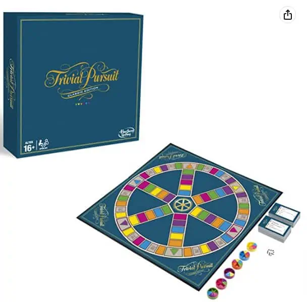 Trivial Pursuit, Wissensspiel für Erwachsene, Familienspiel für 29,99 € inkl. Prime-Versand (statt 39,12 €)