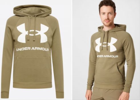 Under Armour Rival Fleece Big Logo Hoodie e1659798920802