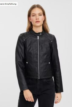 VERO MODA Jacke Lotus in Schwarz ABOUT YOU